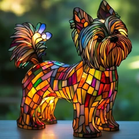 USB-LED-Hund-Nachtumgebungsbeleuchtung für Schlafzimmer oder Schreibtisch