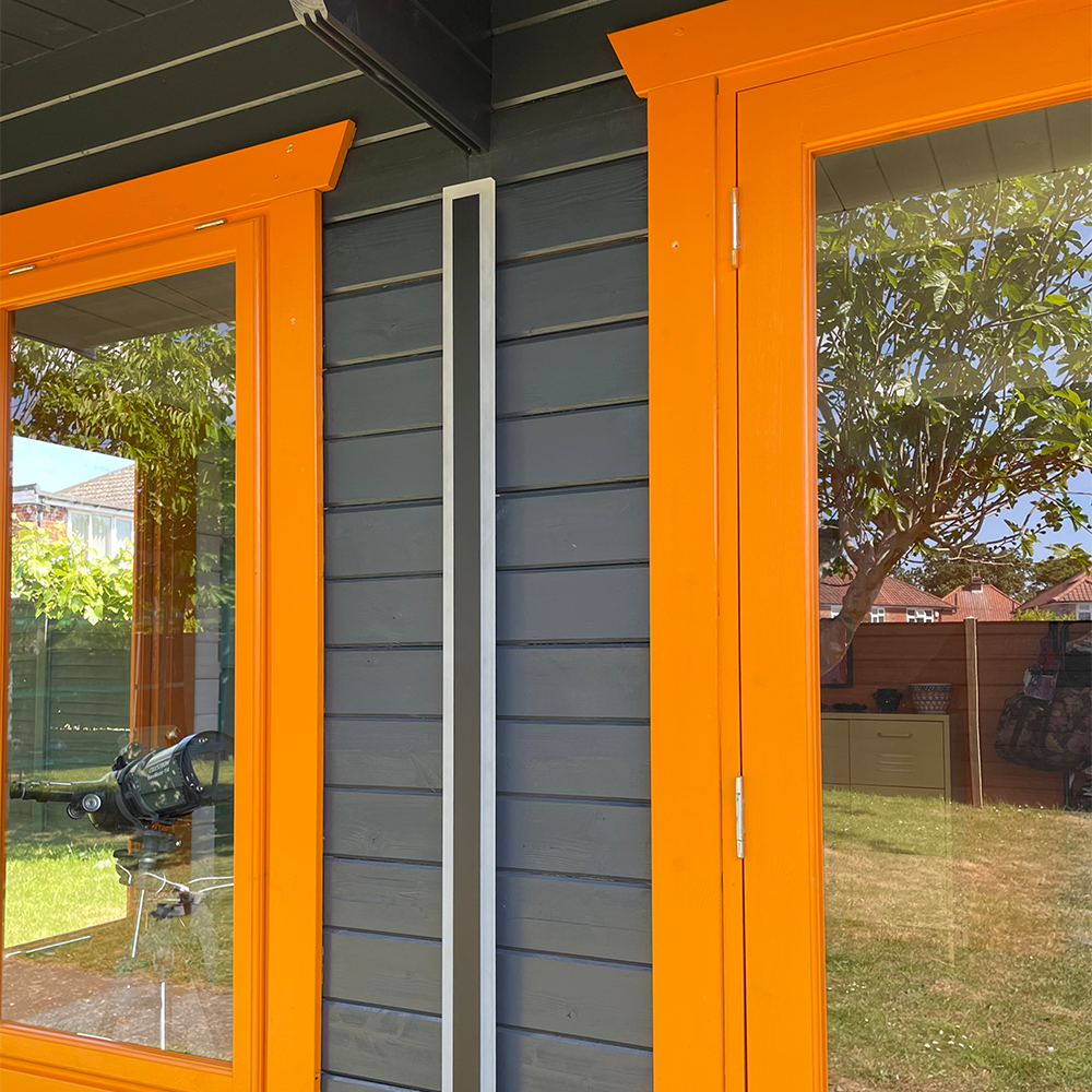 Schwarze LED-Wandleuchten für Garten und Außenbereich