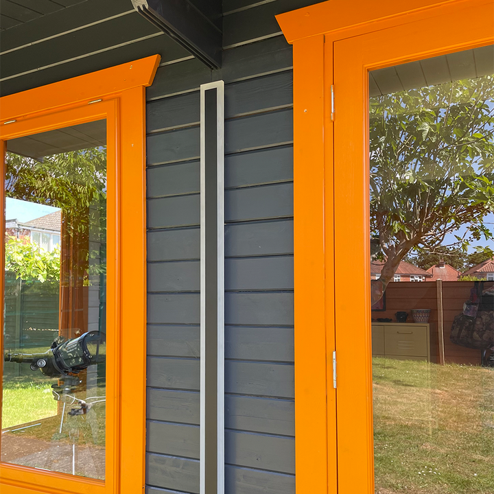 Schwarze LED-Wandleuchten für Garten und Außenbereich