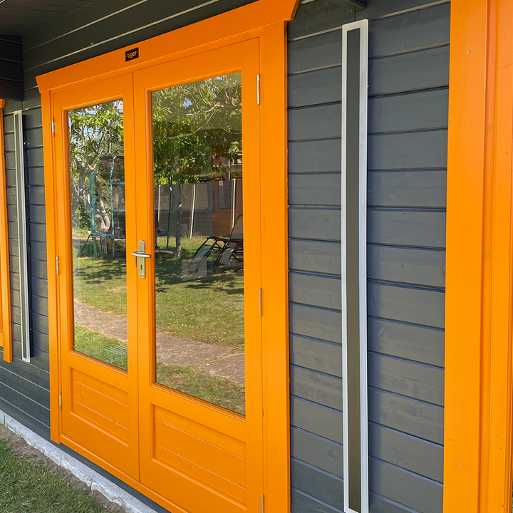 Schwarze LED-Wandleuchten für Garten und Außenbereich