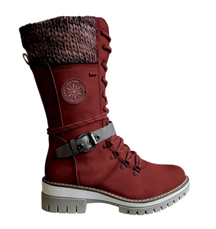 Damen Winterstiefel Zum Schnüren | Stylisch