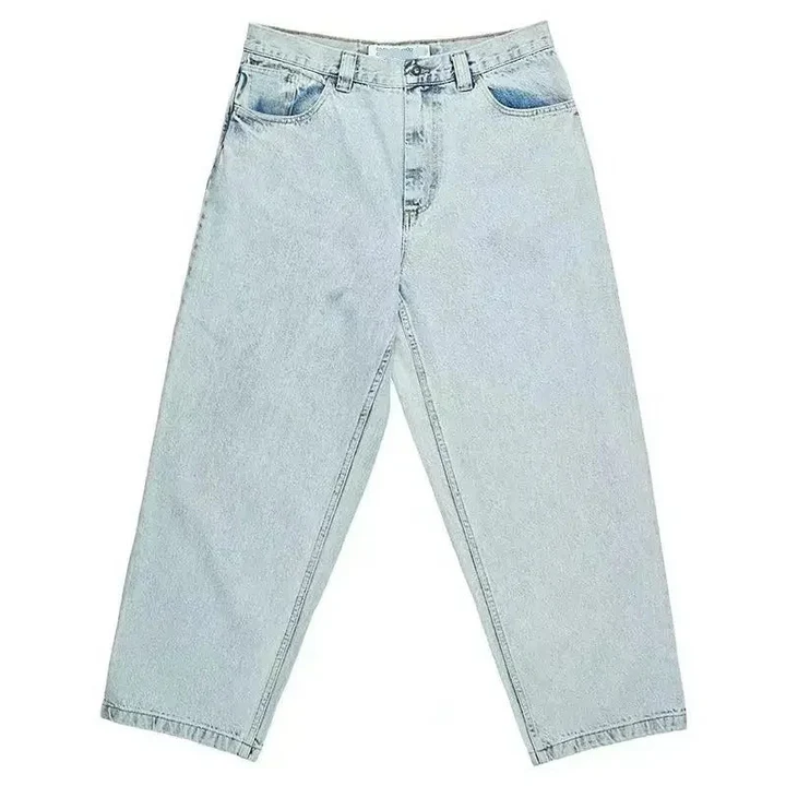 Baggy Herren Jeans im Loose Fit – Weit, Bequem & Trendig | Robuste Denim-Hose im Streetwear-Stil