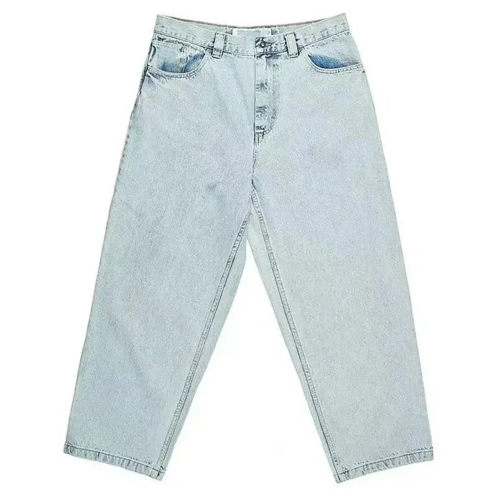 Baggy Herren Jeans – Oversized, Weit & Bequem im Skater-Stil | Robuste Denim-Hose für Streetwear & Freizeit