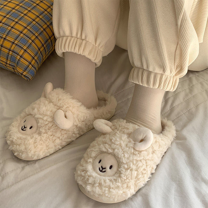 Hausschuhe Mit Tiermotiv Aus Plüsch Für Damen | Herbst