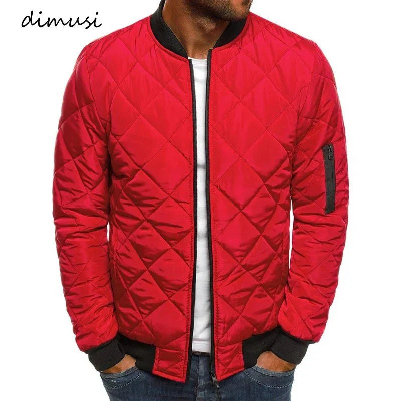 Diamond Stitch Jacke Für Herren | Reißverschluss
