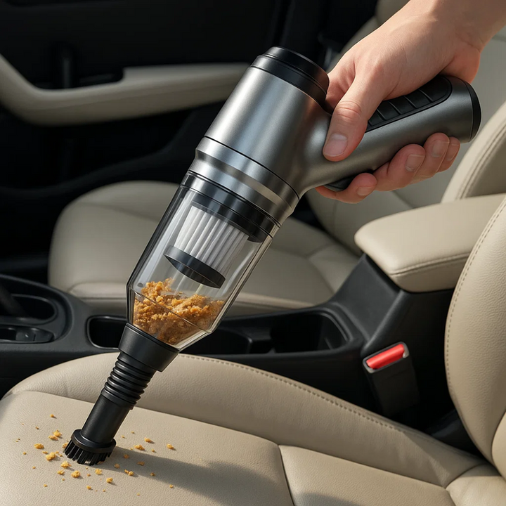 Portable Car Vacuum Cleaner Cordless High Suction Cleaning Tool