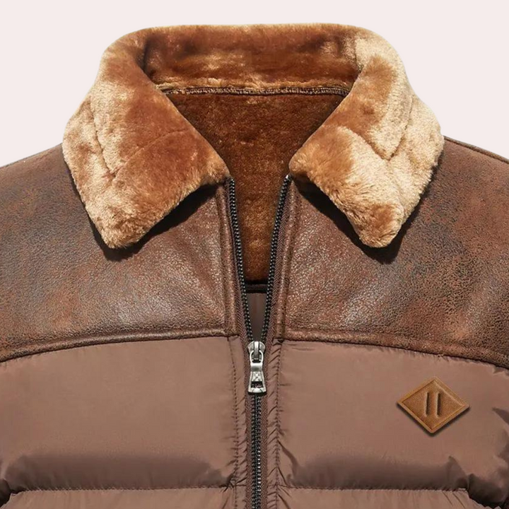 Winter Gesteppte Daunenjacke Für Herren | Stylisch