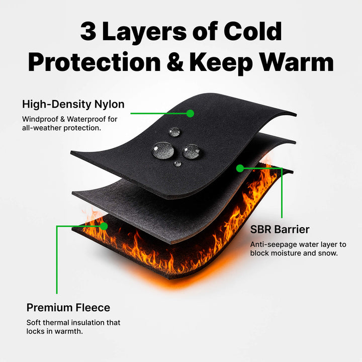 Rechargeable Heated Gloves Warm Touchscreen Gloves for Winter Use