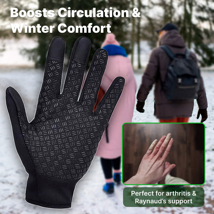 Rechargeable Heated Gloves Warm Touchscreen Gloves for Winter Use