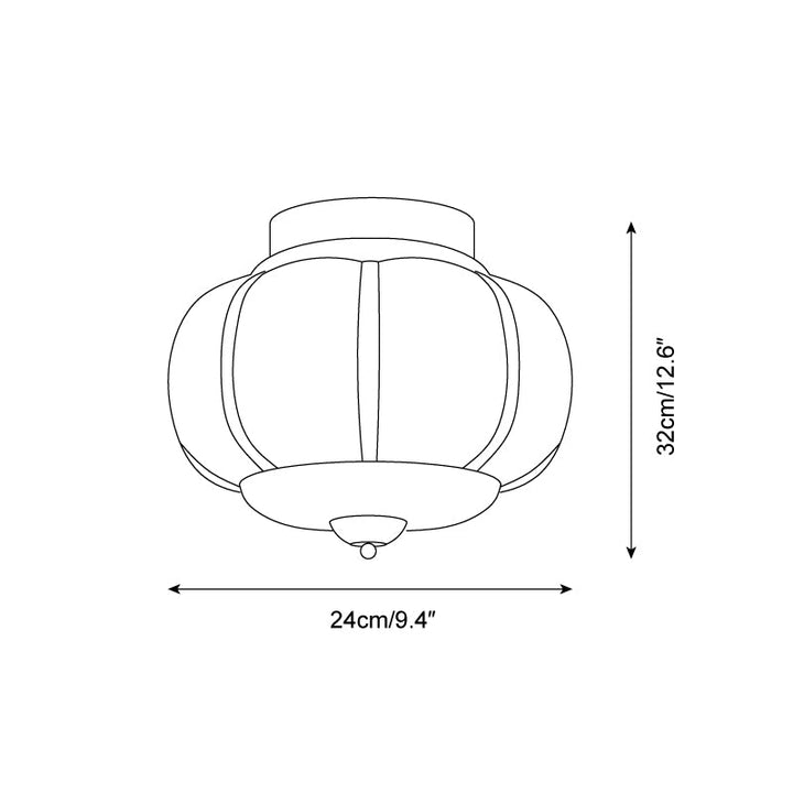 Lámpara de techo empotrada estilo Maravine