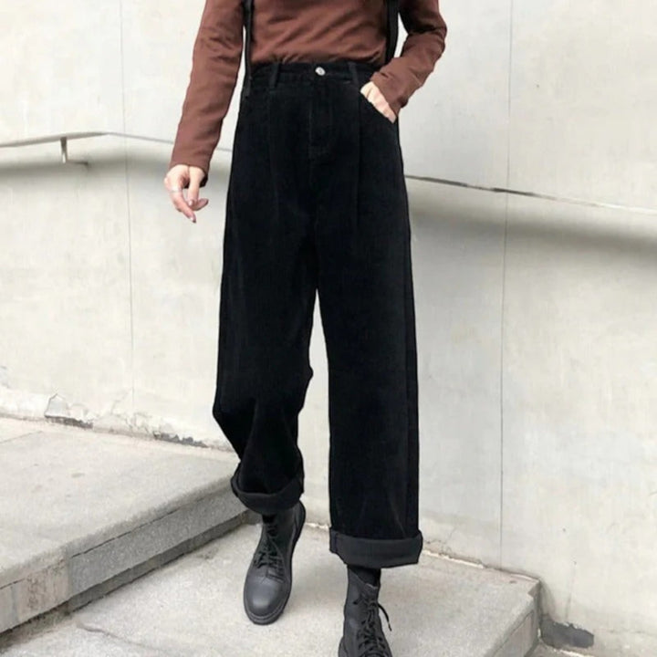 Ayla | Bequeme Baggy Cordhose Für Damen