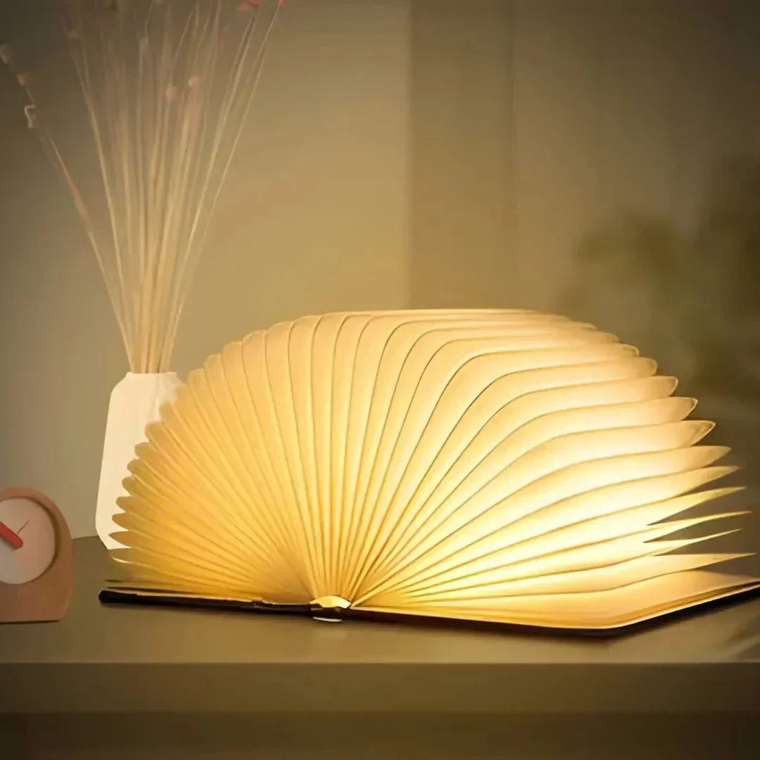 Foldable Book Style LED Ambient Light for Home Décor