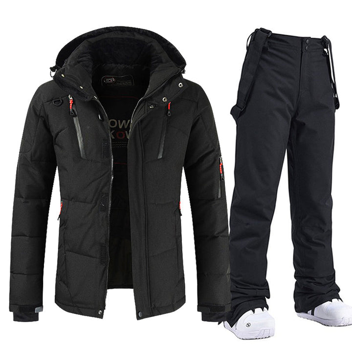 Gepolsterte Ski-Jacke Und Hose Set | Winter
