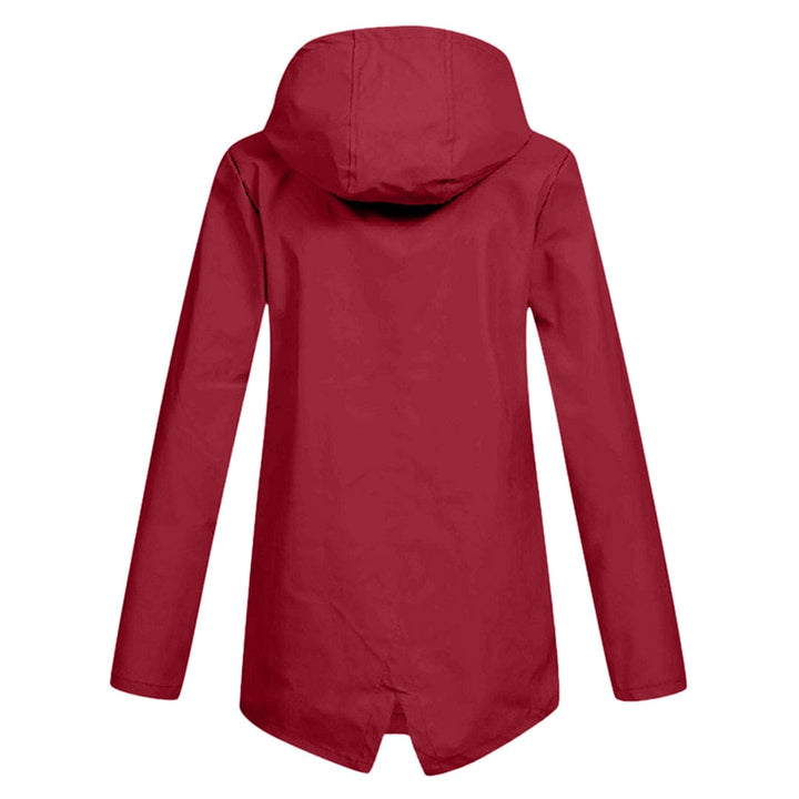Damen Kapuzen Regenjacke | Langarm