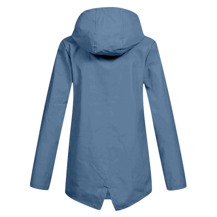 Damen Kapuzen Regenjacke | Langarm