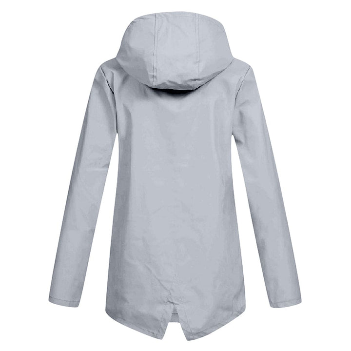 Damen Kapuzen Regenjacke | Langarm