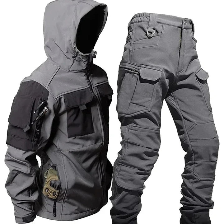 Herren-Outdoor-Set mit Cargo-Jacke & Hose