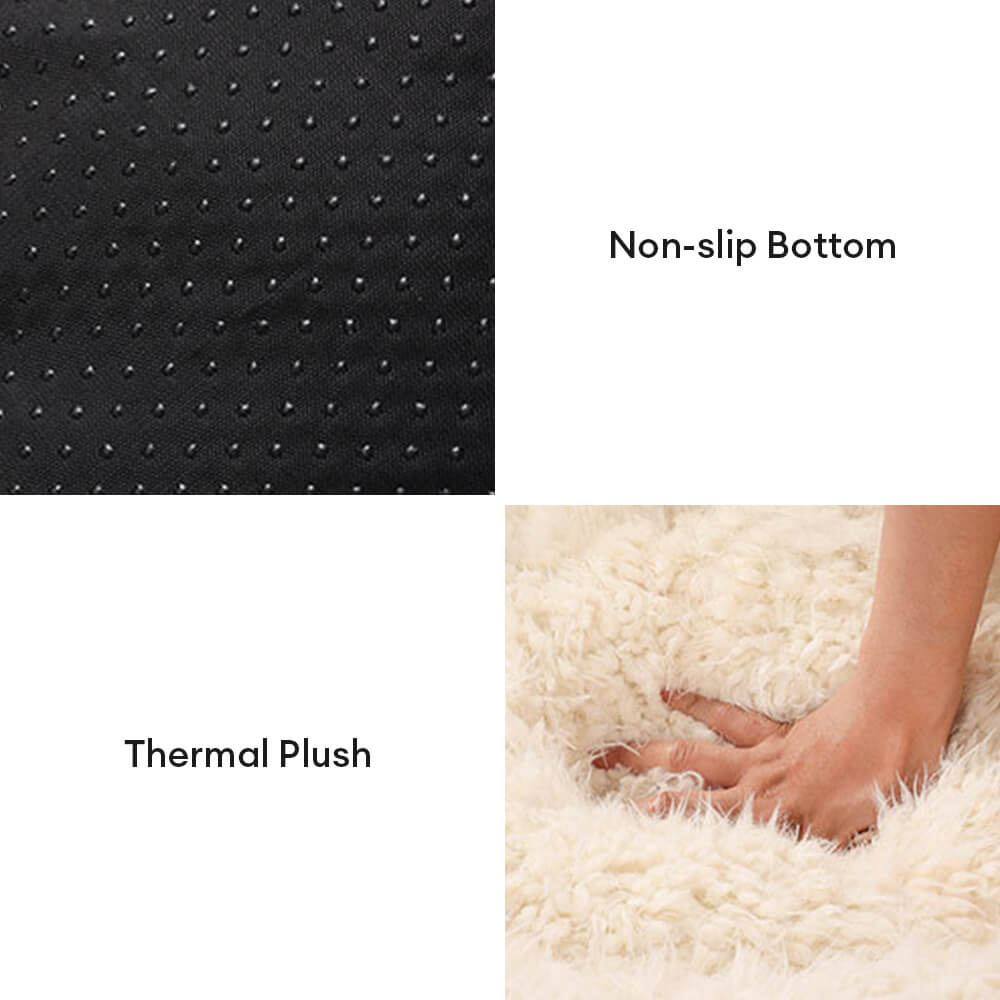 Fun Alpaca Shaped Dog Bed with Detachable Cushion