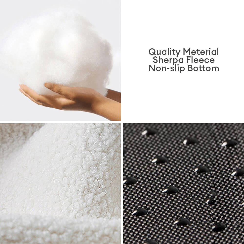 Washable Floral Support Dog Bed for Cats & Small Pets