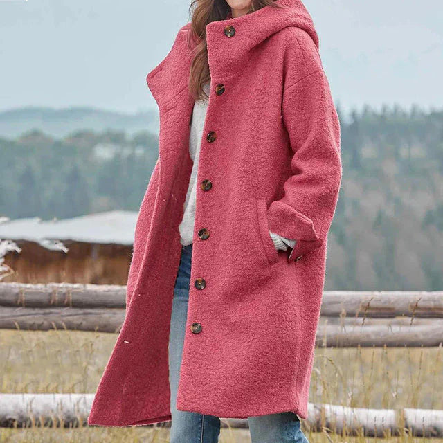 Stylischer Damen Herbstmantel | Lange Ärmel