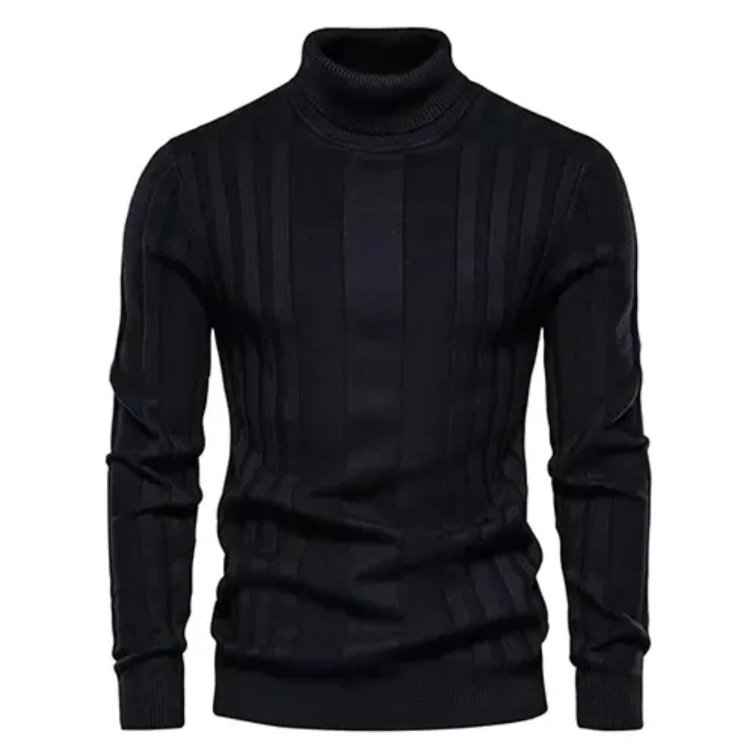 Herren Stilvoller Strickpullover | Rollkragen