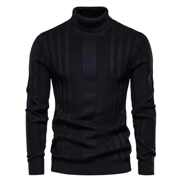 Herren Stilvoller Strickpullover | Rollkragen