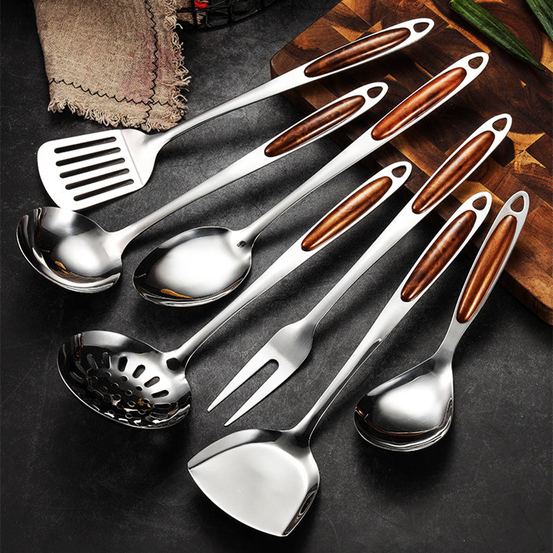 Multi-Piece Cooking Utensil Set Practical Kitchen Tool Collection