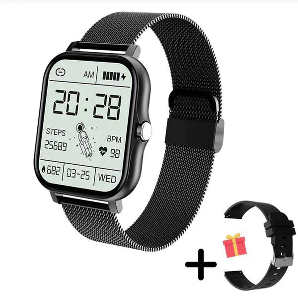 Multifunktionale Smartwatch – Hochwertig & Mit Fitnessfunktionen | Ideal für Alltag, Sport & Gesundheitstracking
