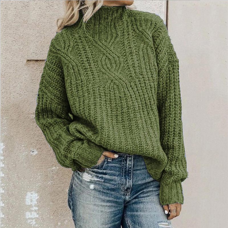 Stylischer Rollkragenpullover Für Damen | Winter
