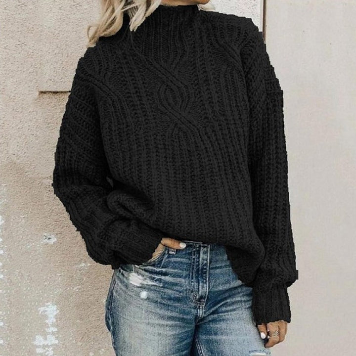 Stylischer Rollkragenpullover Für Damen | Winter