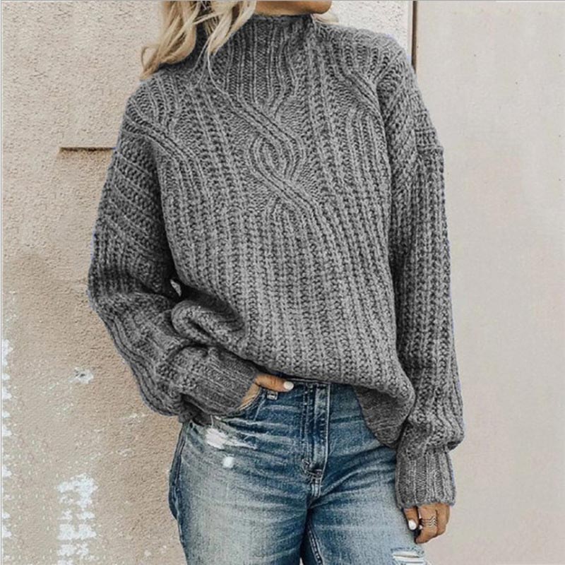 Stylischer Rollkragenpullover Für Damen | Winter