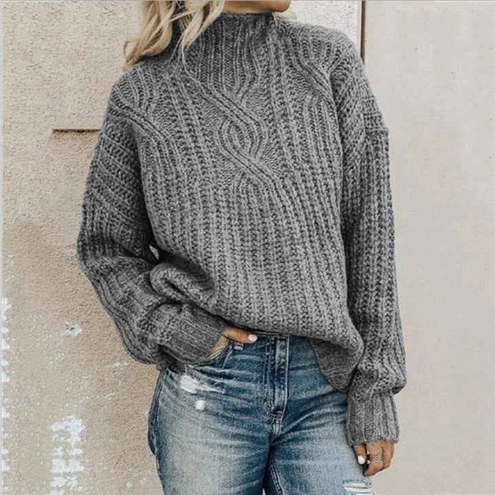 Stylischer Rollkragenpullover Für Damen | Winter