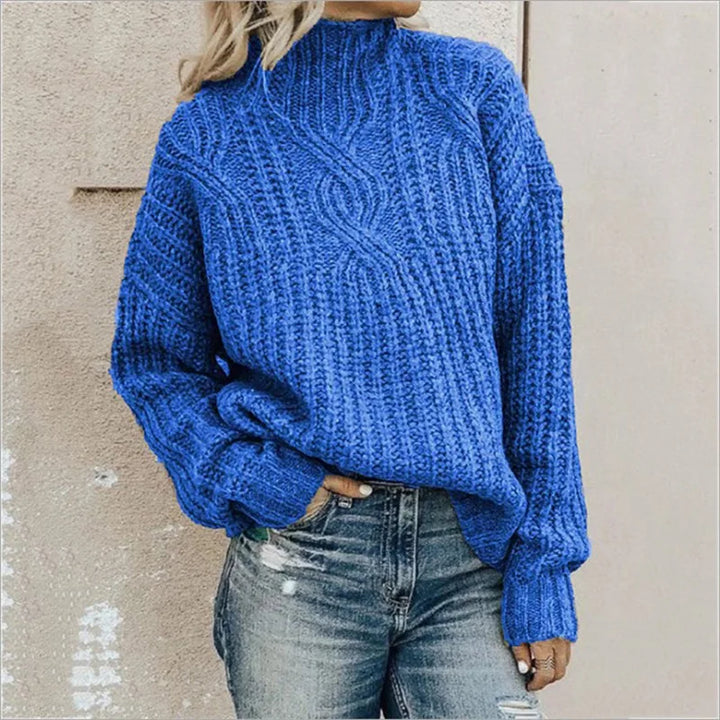 Stylischer Rollkragenpullover Für Damen | Winter