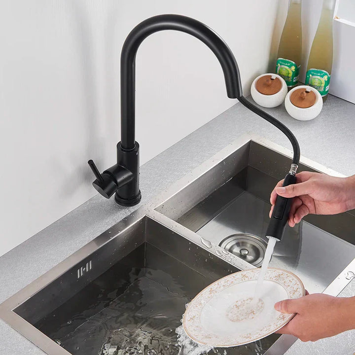 Touch Control Kitchen Tap with Pull-Out Spray