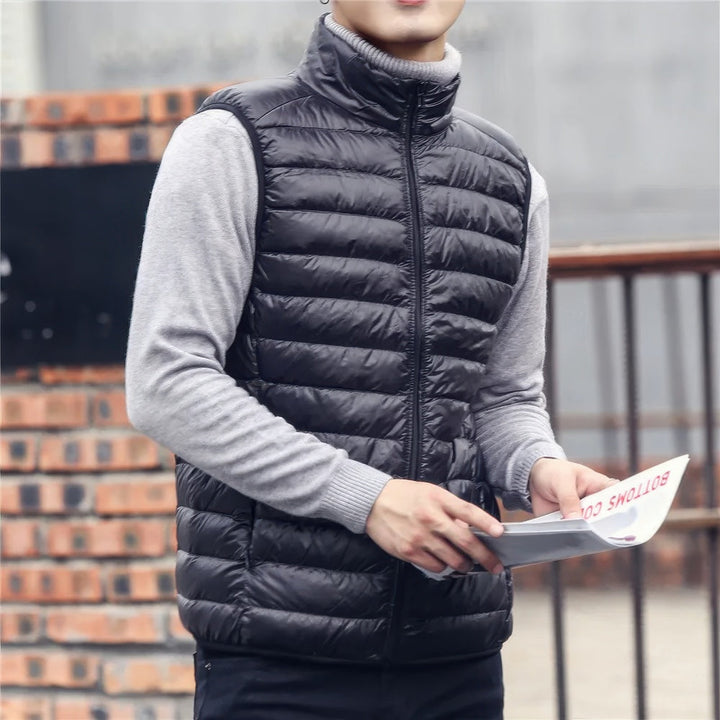Herren Daunenjacke Für Den Winter | Ärmellos