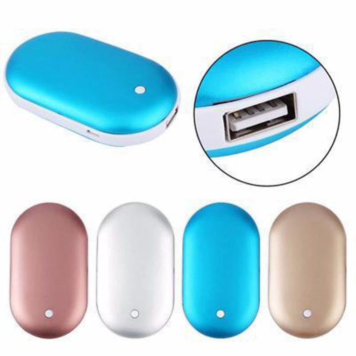 Electric Hand Warmer Power Bank Quick Heat & Extended Use