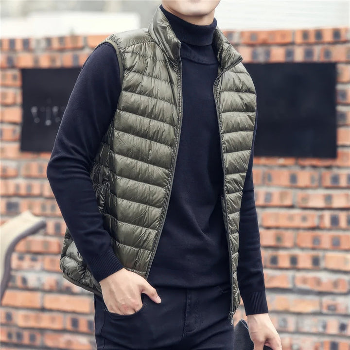Herren Daunenjacke Für Den Winter | Ärmellos