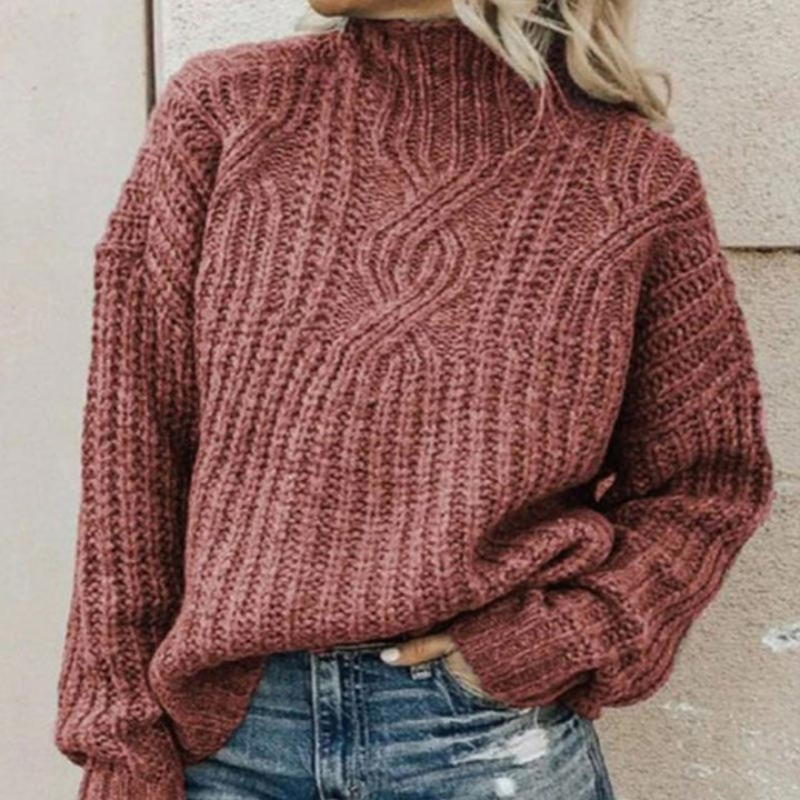 Stylischer Rollkragenpullover Für Damen | Winter