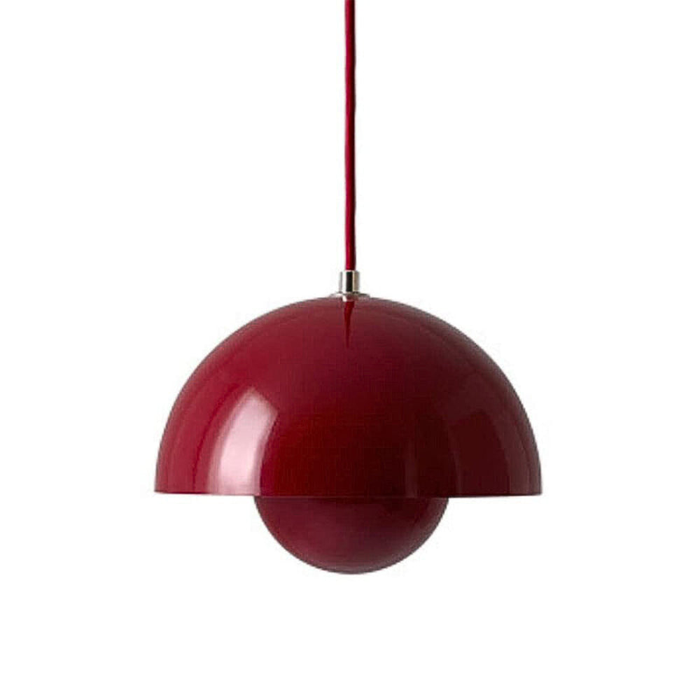 Scandinavian Style Half-Circle Pendant Light Modern Colour Accent