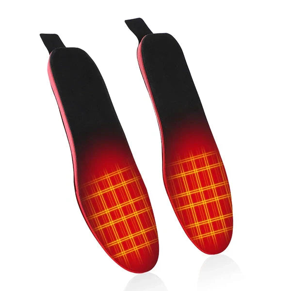Electric Heated Insoles Rechargeable Foot Warmers for Winter Use