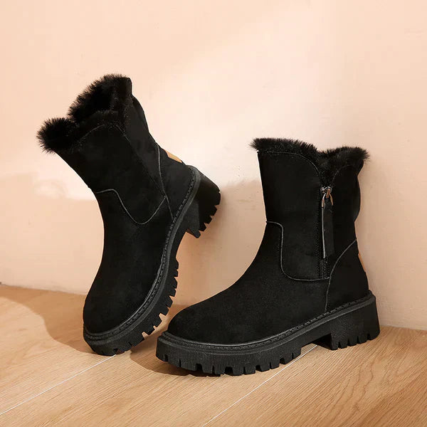 Damen Thermo-Winterstiefeletten | Mit Reißverschluss
