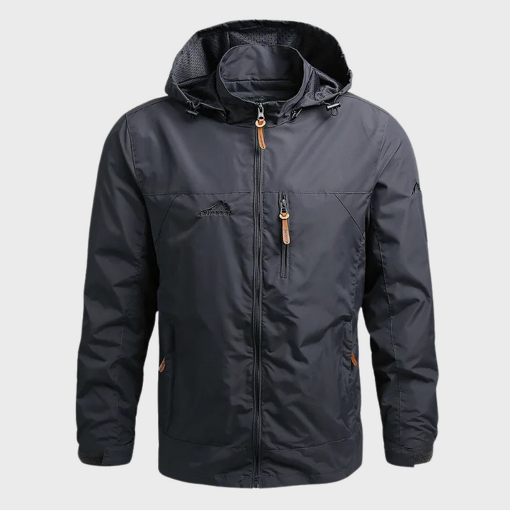 Herren Regenjacke | Mit Kapuze