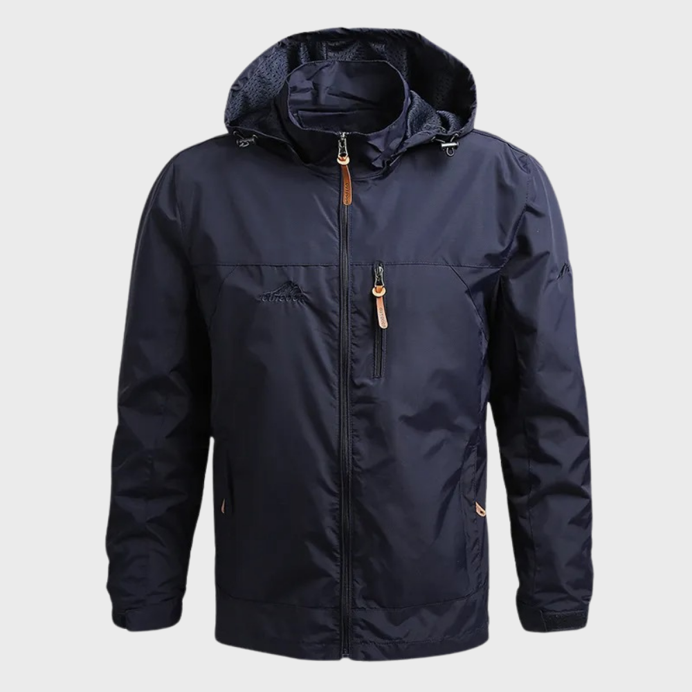Herren Regenjacke | Mit Kapuze