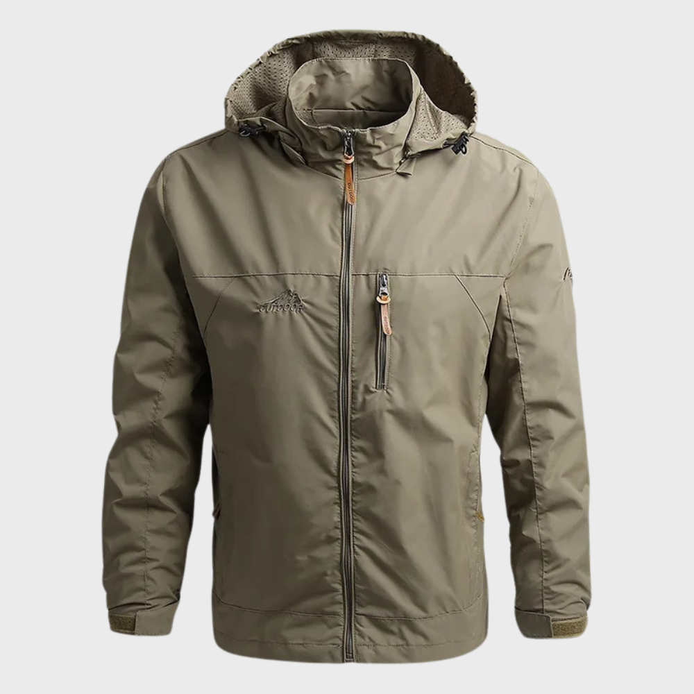 Herren Regenjacke | Mit Kapuze