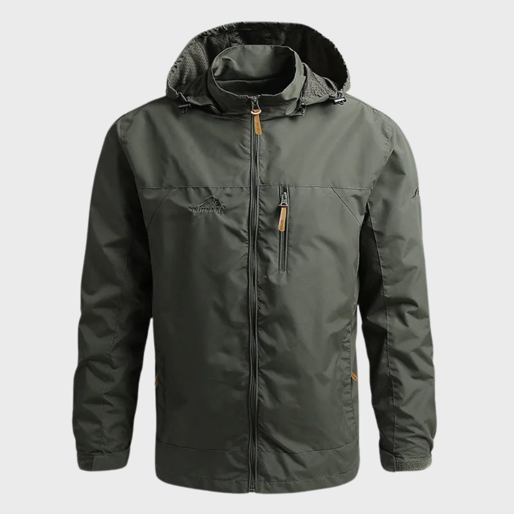 Herren Regenjacke | Mit Kapuze