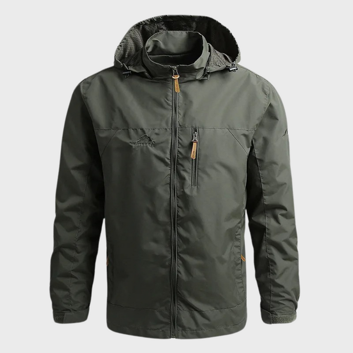 Herren Regenjacke | Mit Kapuze