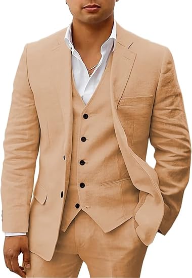 3-Teiliger Hochzeitsanzug Für Herren | Formell