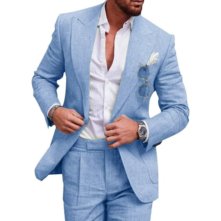 Zweiteiliges Blazer Und Hosen-set Für Herren | Klassisch
