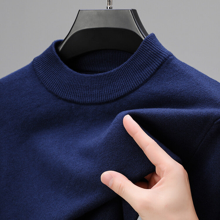Modischer Kaschmir Winterpullover Für Herren | Rundhals