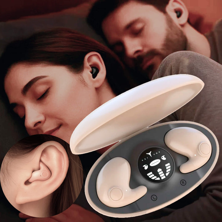 Wireless Sleep Earbuds Low-Profile Noise-Reducing Earphones